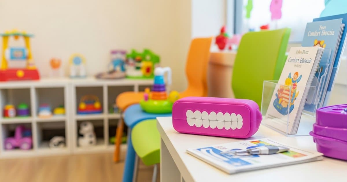 Comfort Items for Anxious Pediatric Dental Patients
