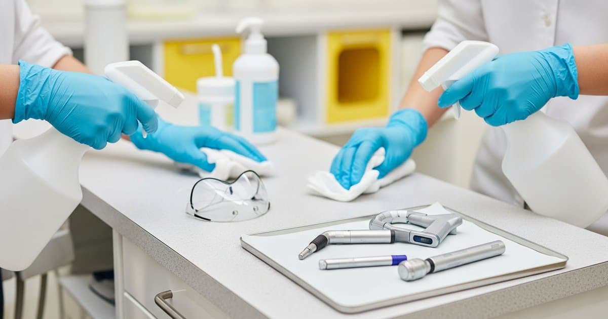 Disinfecting Digital Sensors and Imaging Equipment