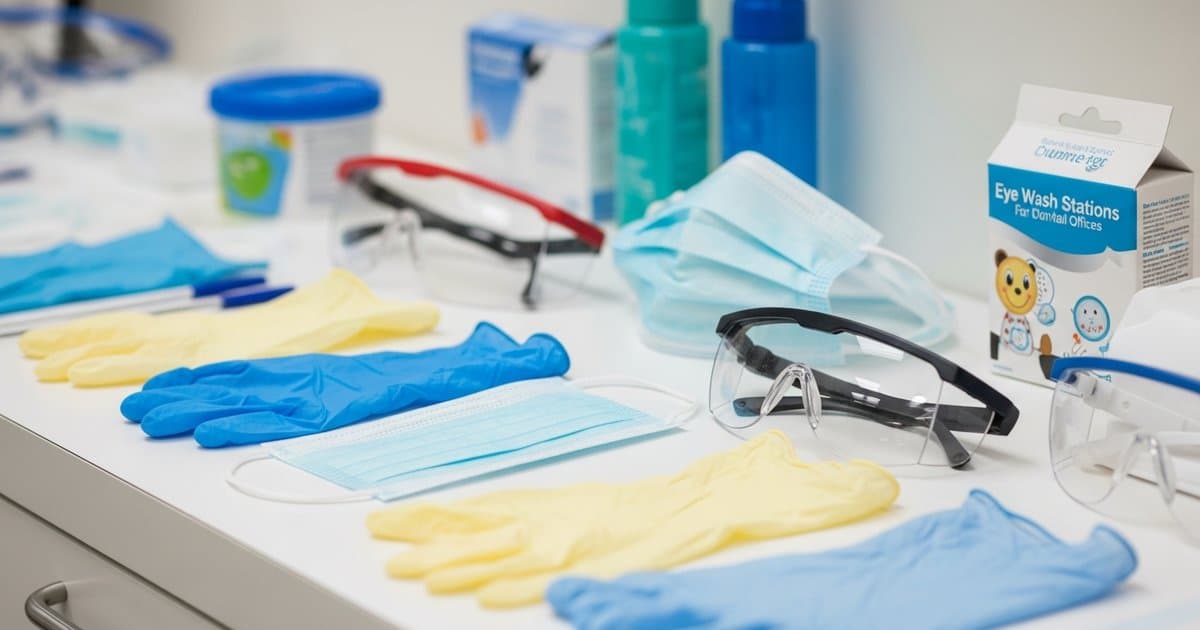 Eye Wash Stations and First Aid for Dental Offices