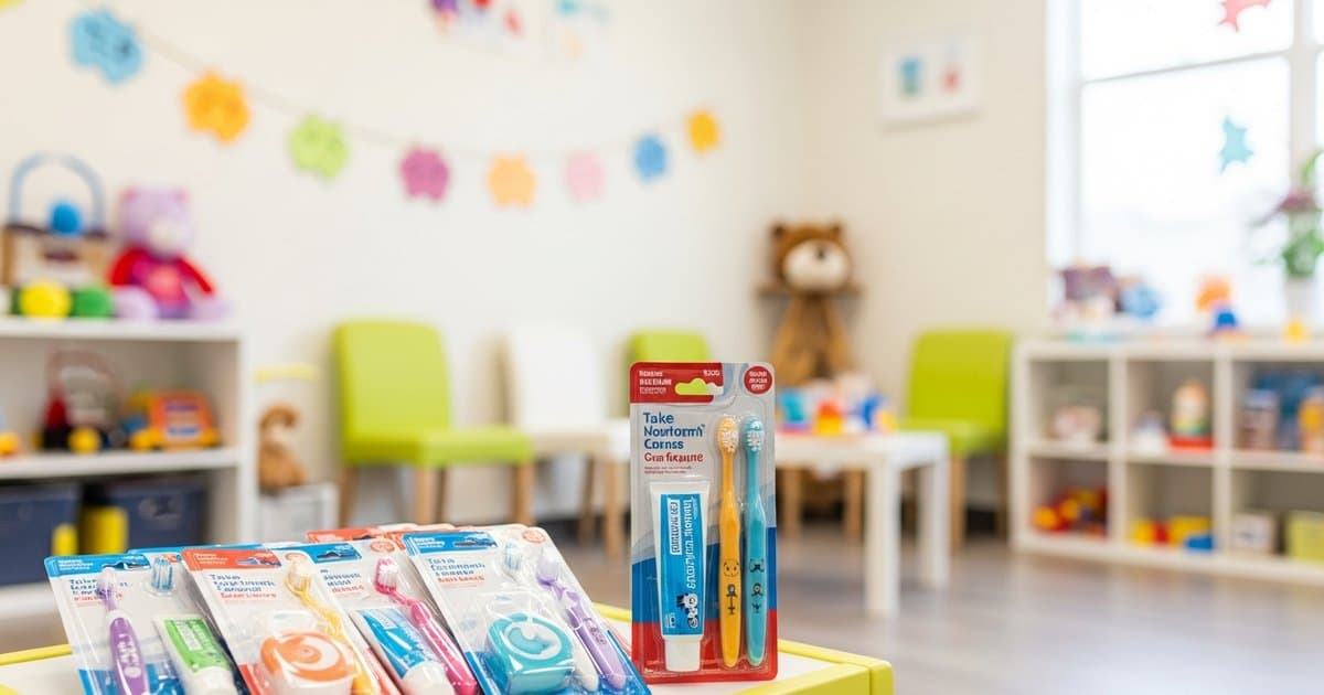 Take-Home Oral Hygiene Kits for Pediatric Patients